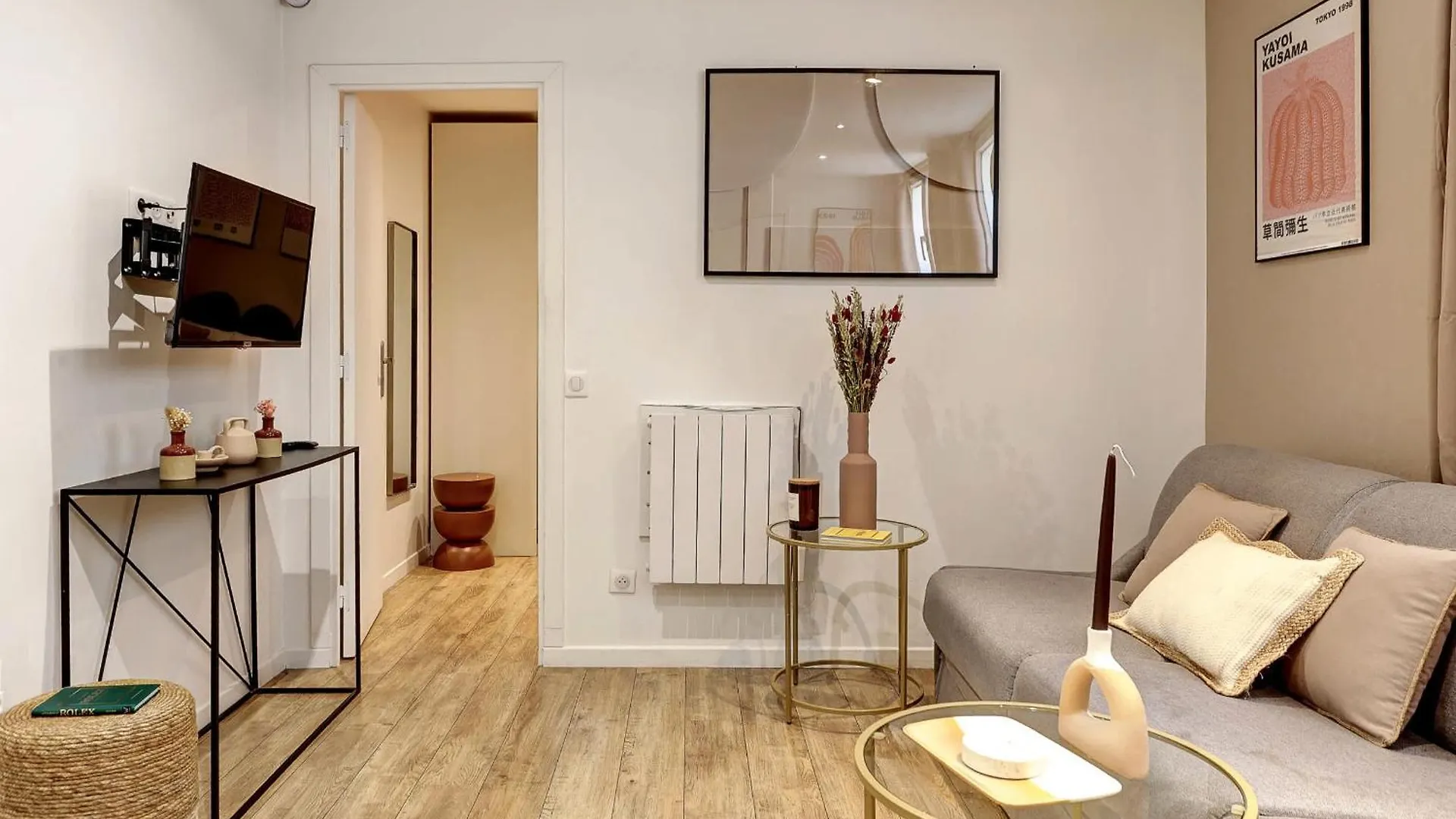 Apartmán Charme Parisien Pres Des Buttes-Chaumont Francie