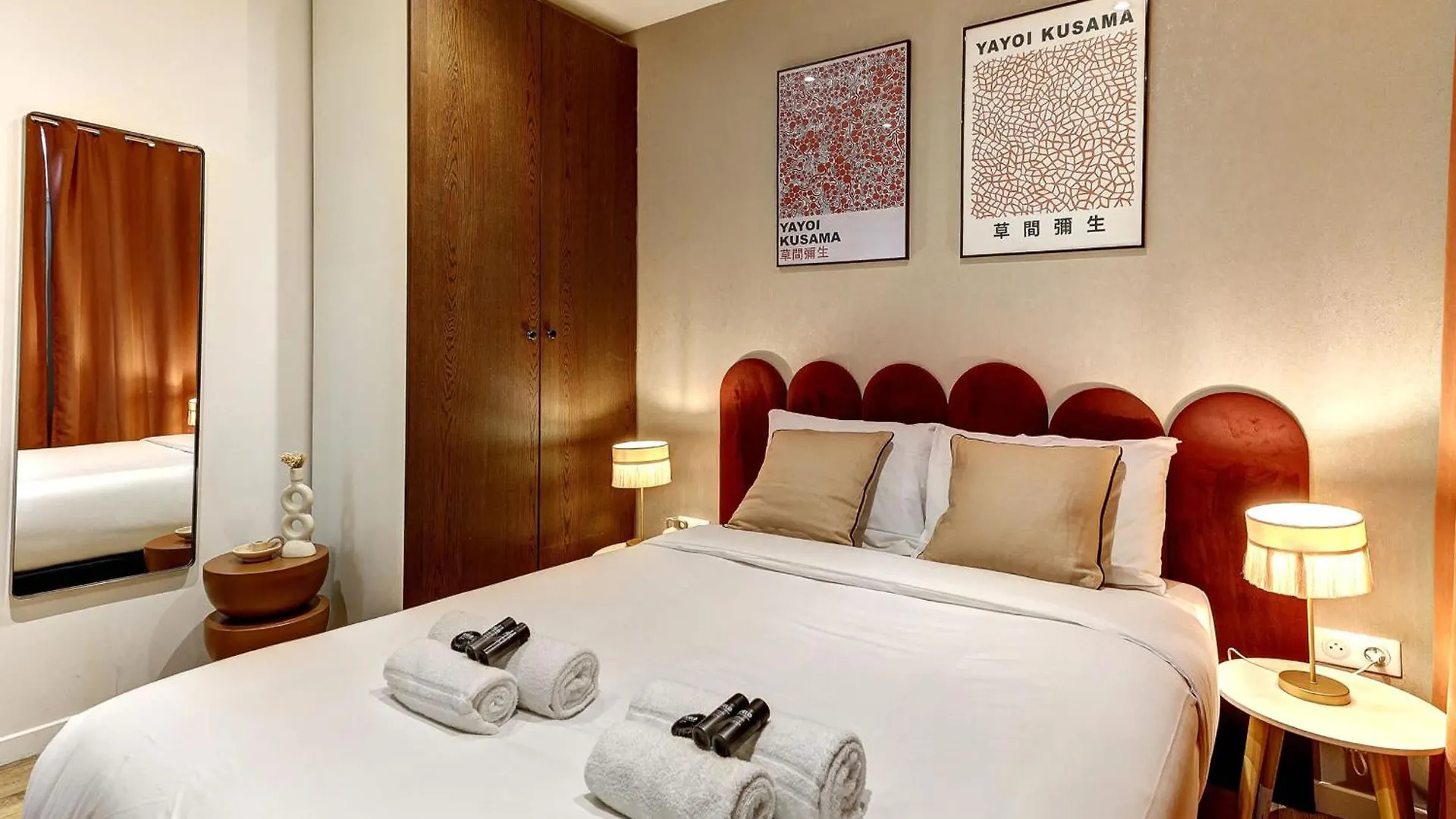 Apartmán Charme Parisien Pres Des Buttes-Chaumont Francie
