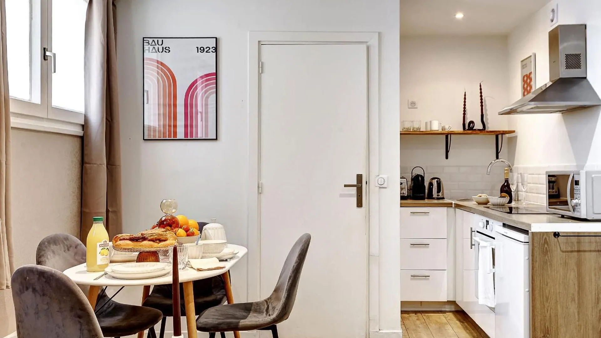 Apartmán Charme Parisien Pres Des Buttes-Chaumont Paříž